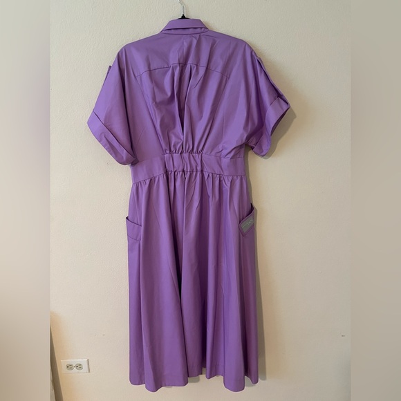 Andre Tan Chic Lavender Midi Dress - Picture 4 of 6